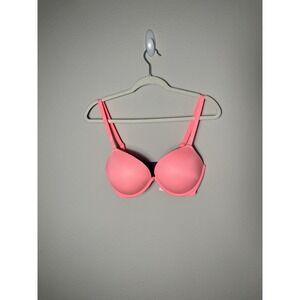 Pink Victoria's Secret Bra Womens 34DD Purple Wear Everywhere Underwired